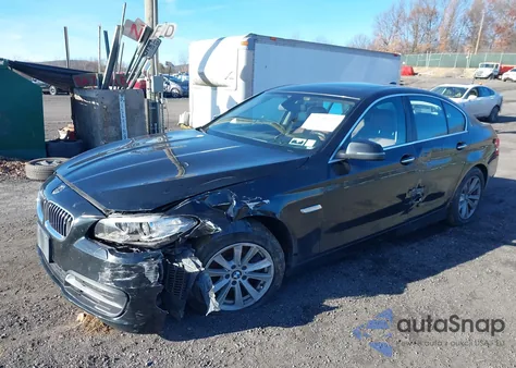 2014 BMW 528I xDrive z USA, uszkodzony, nr VIN WBA5A7C59ED615386